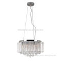 Sample design contemporary modern led crystal ceiling lamp for wedding decoration/restaurant lighting CE UL